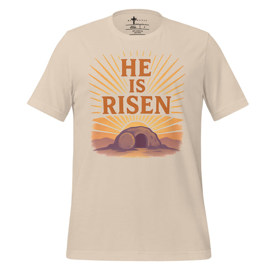 He Is Risen Christian T-shirt