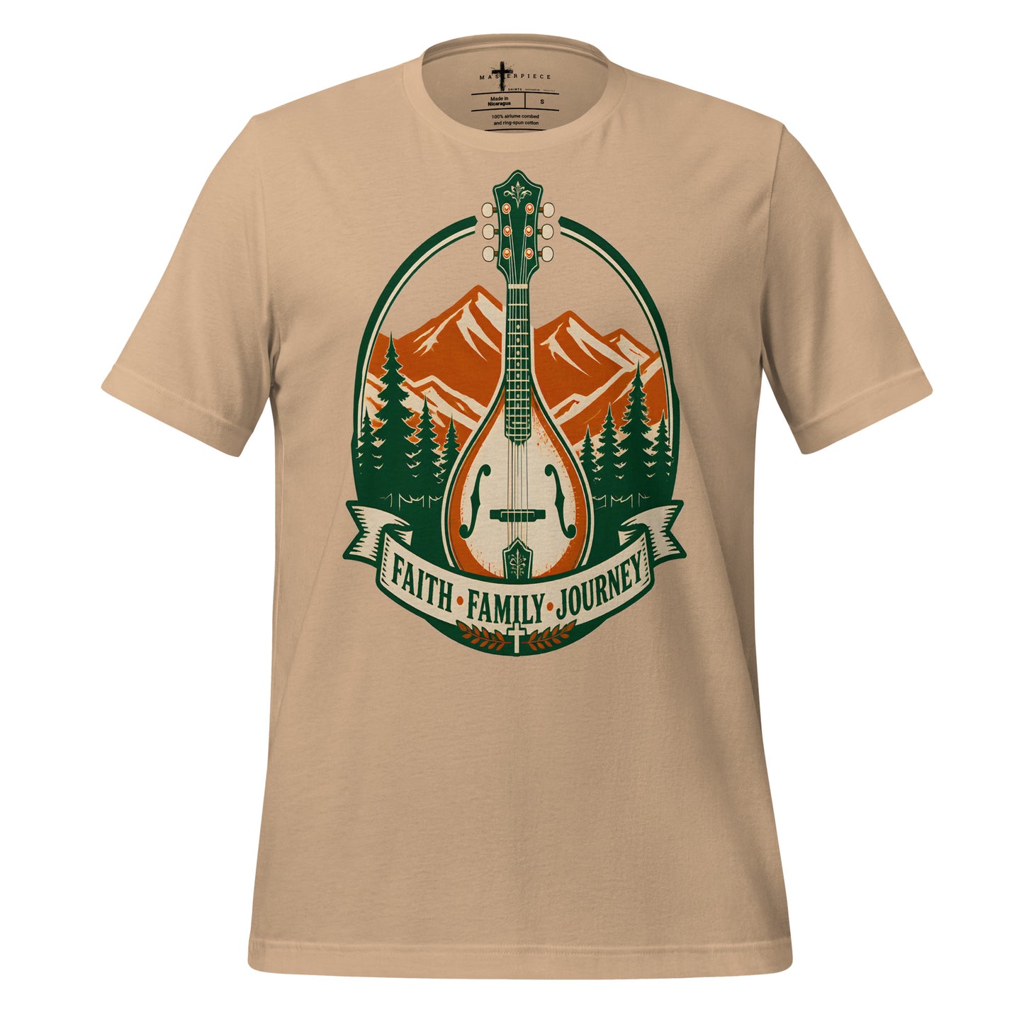 Faith Family Journey Mandolin - MasterPiece Shirts
