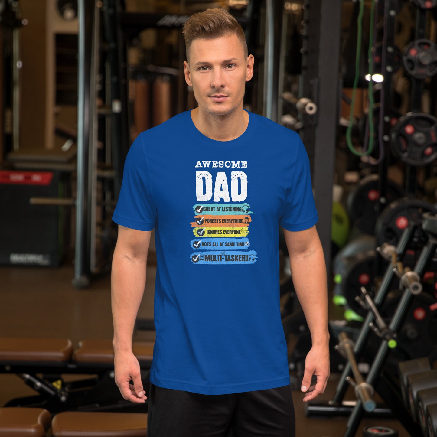 Awesome Dad Christian Bible Verse T-Shirt