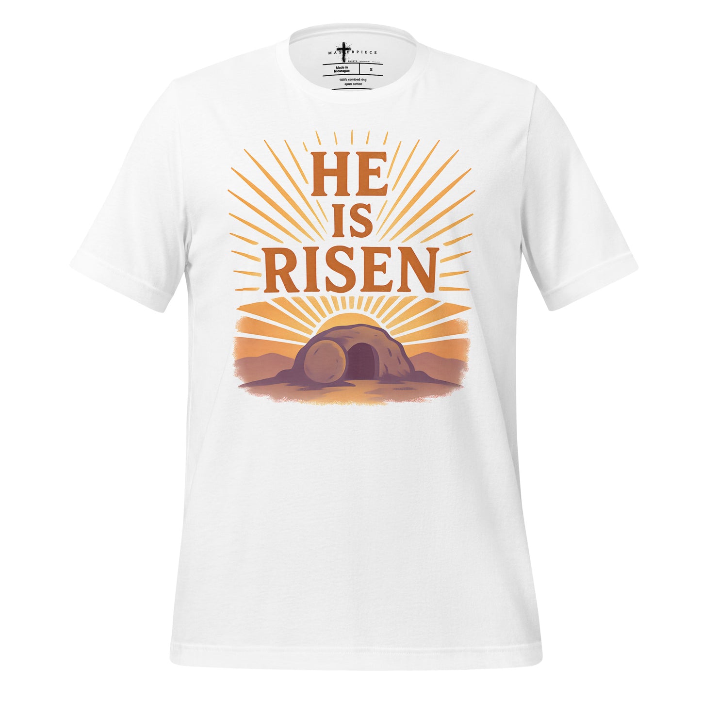 He Is Risen Christian T-shirt