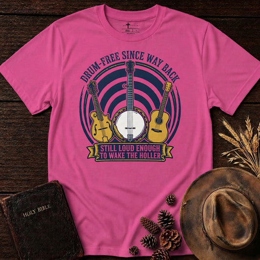 Drum Free Since Way Back Berry MasterPiece Shirts