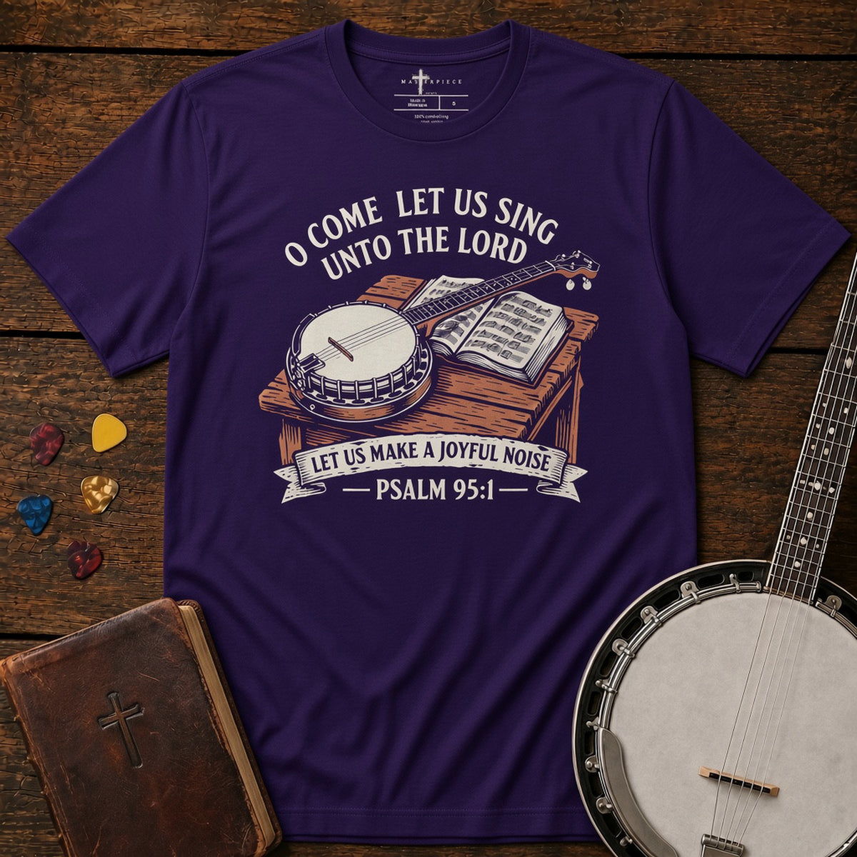 Let us Sing Banjo Team Purple MasterPiece Shirts