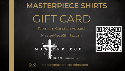MasterPiece Shirts Gift Card