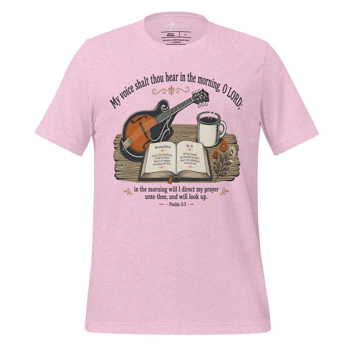 My Voice Mandolin Heather Prism Lilac MasterPiece Shirts