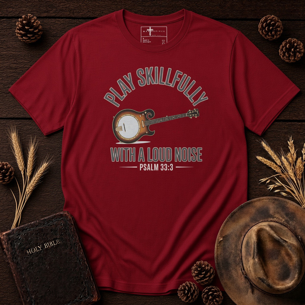 Play Skillfully with a Loud Noise Banjo Cardinal MasterPiece Shirts