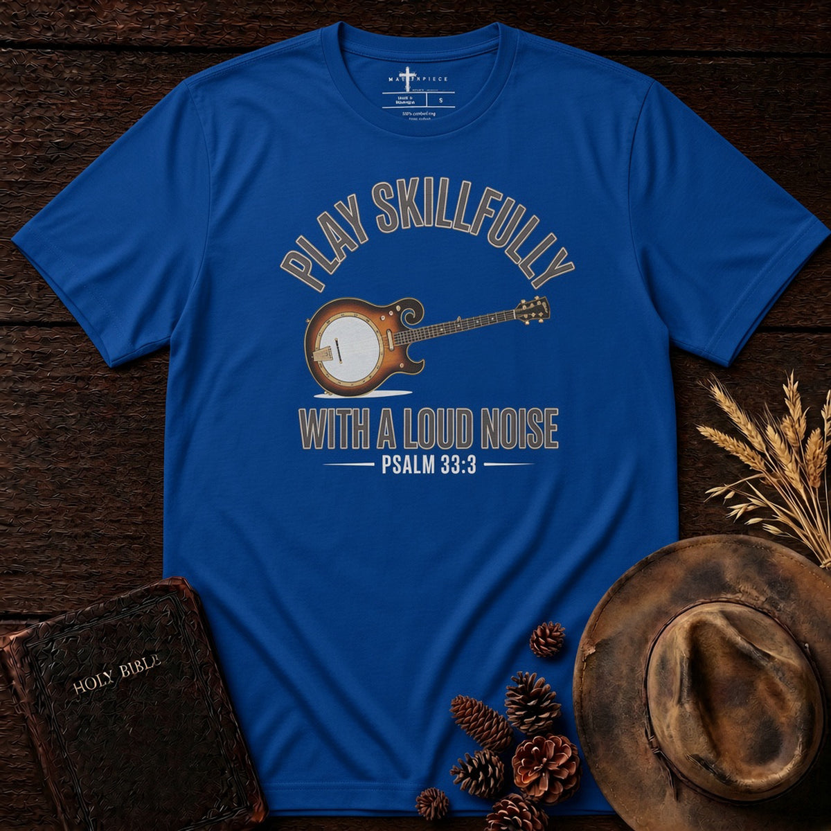 Play Skillfully with a Loud Noise Banjo True Royal MasterPiece Shirts