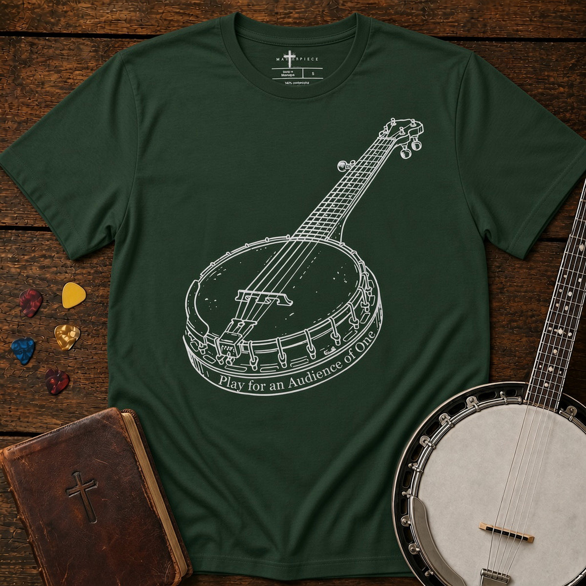 Play for an Audience of One Banjo Forest MasterPiece Shirts