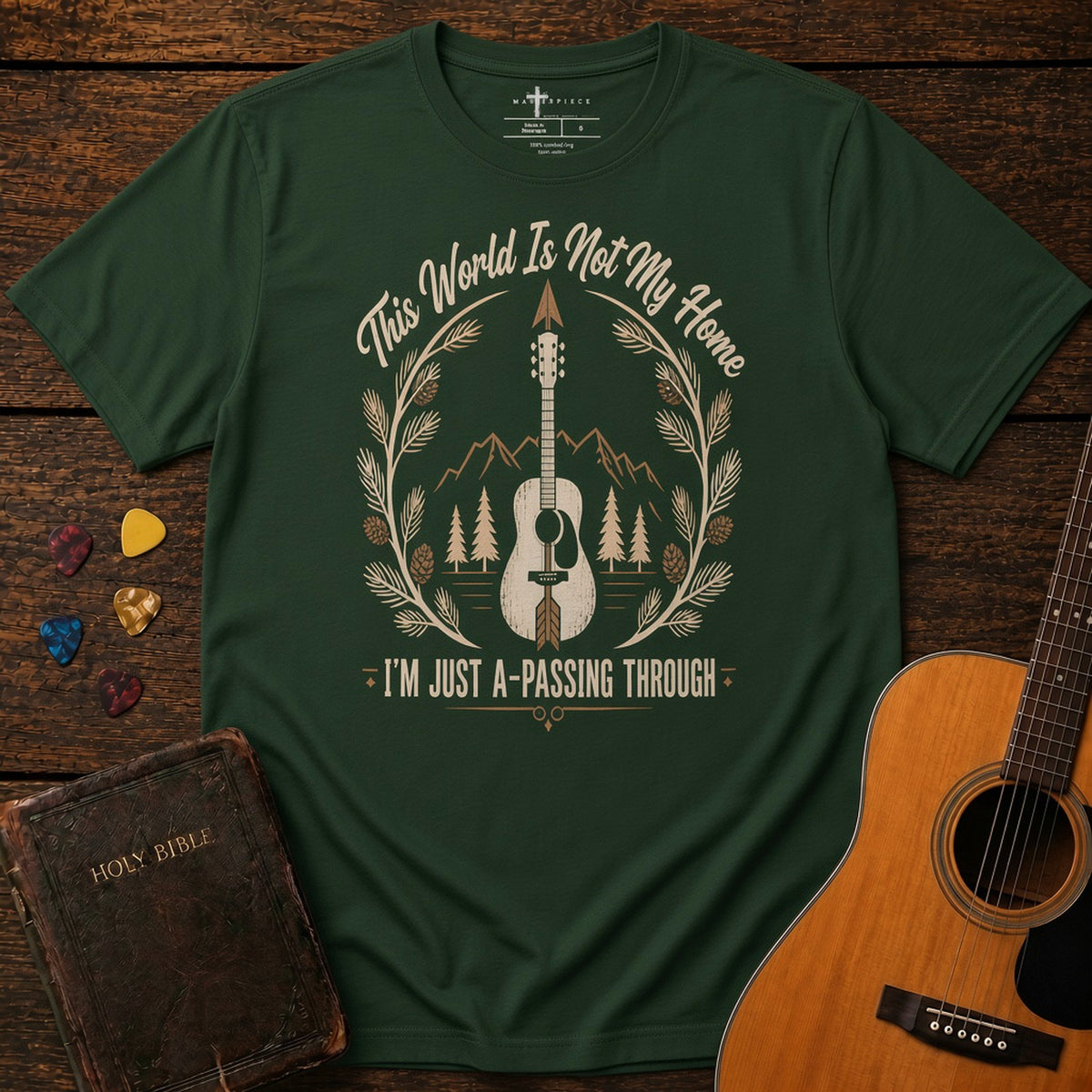 This World is not My Home Guitar Forest MasterPiece Shirts