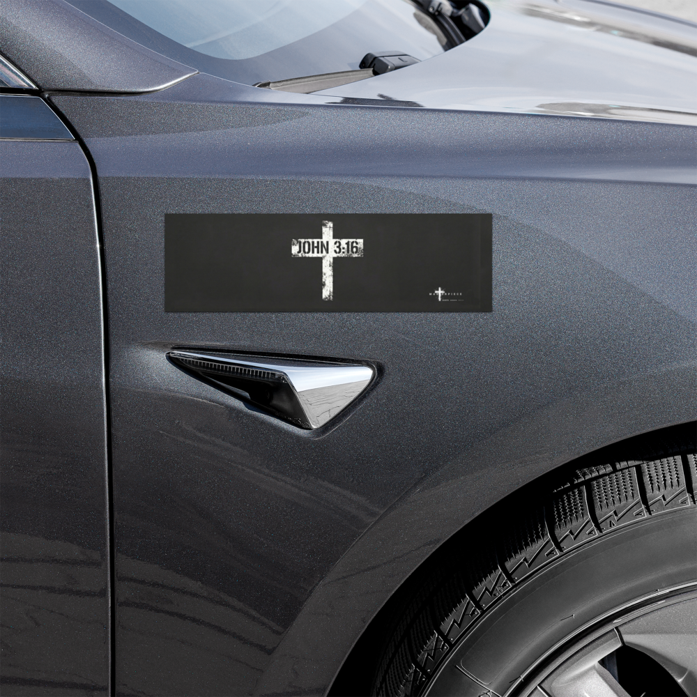 John 3:16 Car Magnet