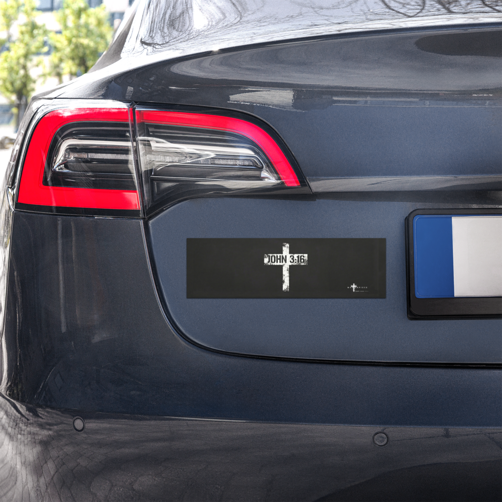 John 3:16 Car Magnet