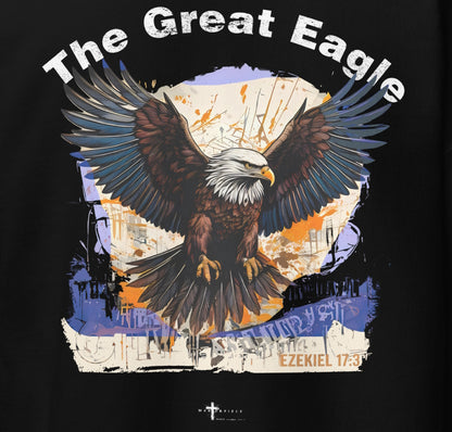 The Great Eagle Hoodie  Christian Bible Verse T-Shirt