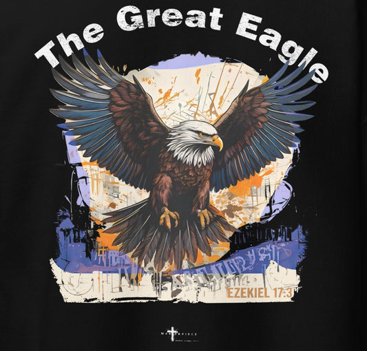 The Great Eagle Hoodie  Christian Bible Verse T-Shirt