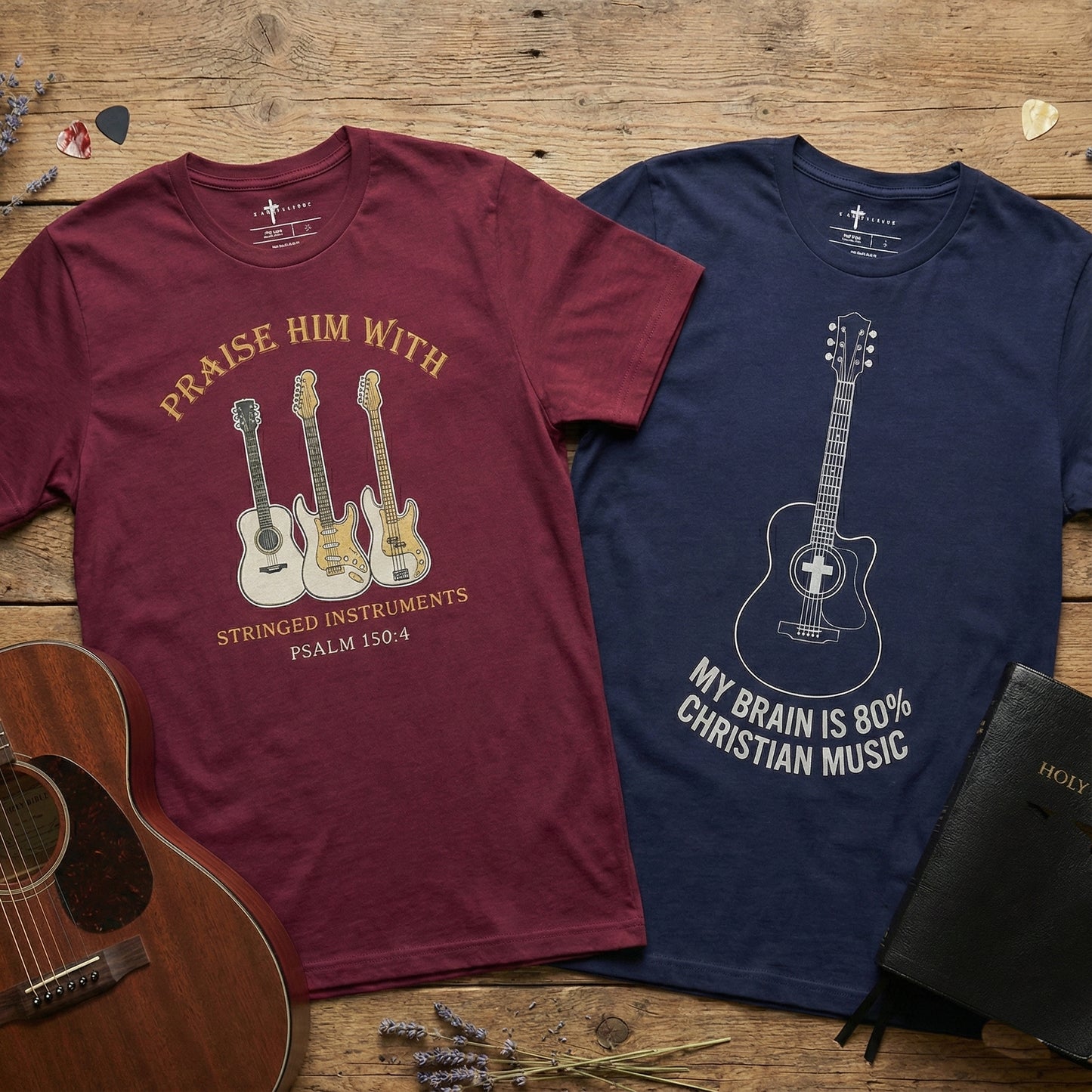 Praise Him with Stringed Instruments and My Brain is 80% Christian Music Bundle