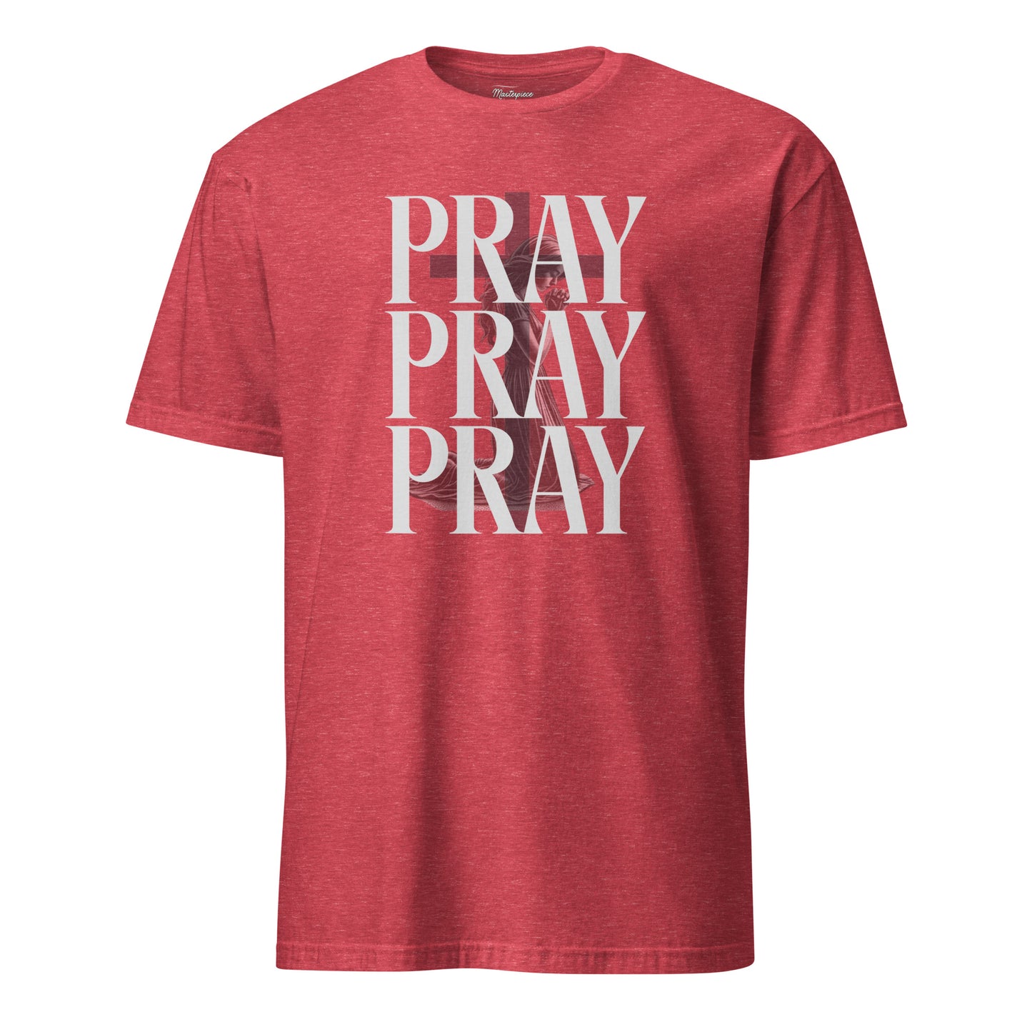 PRAY PRAY PRAY T-Shirt  Christian Bible Verse T-Shirt