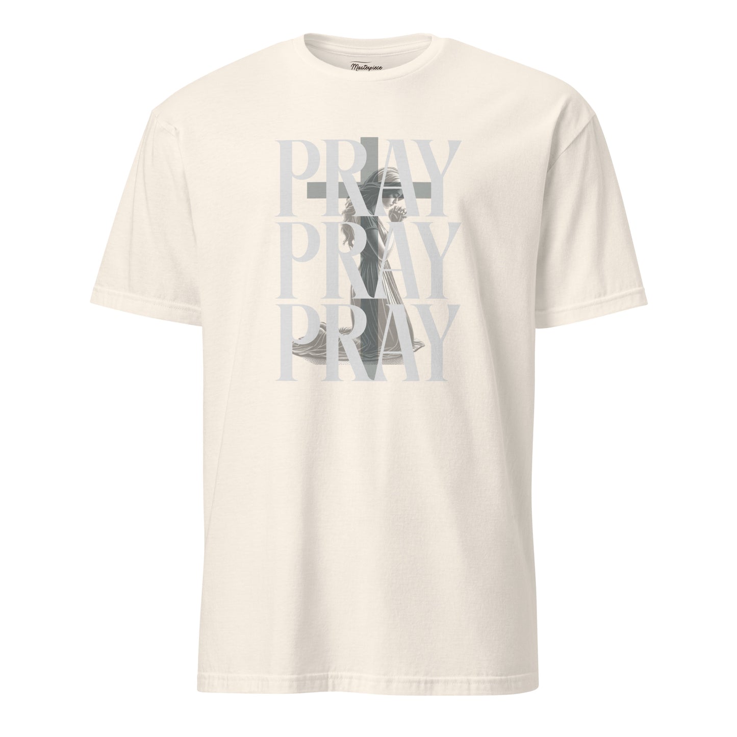PRAY PRAY PRAY T-Shirt  Christian Bible Verse T-Shirt