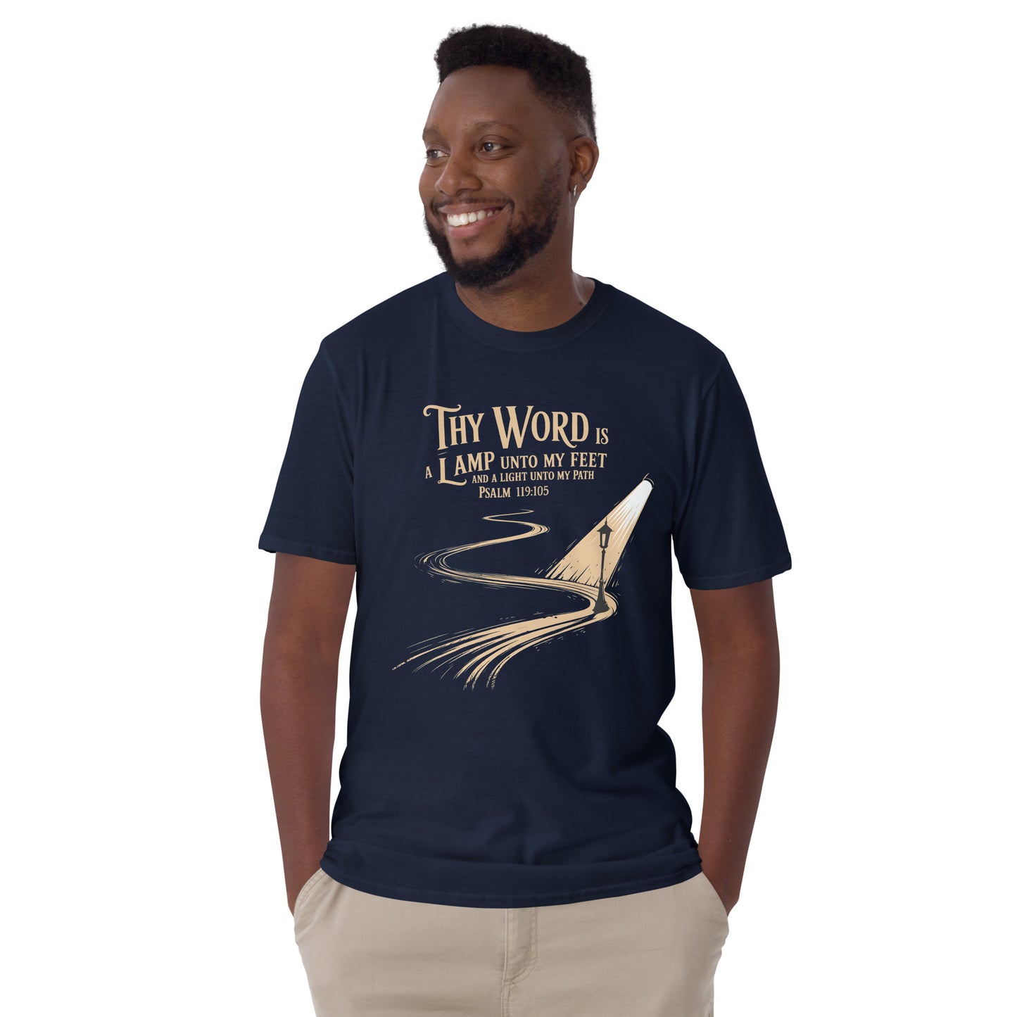 Thy Word is a Lamp unto my feet  Christian Bible Verse T-Shirt