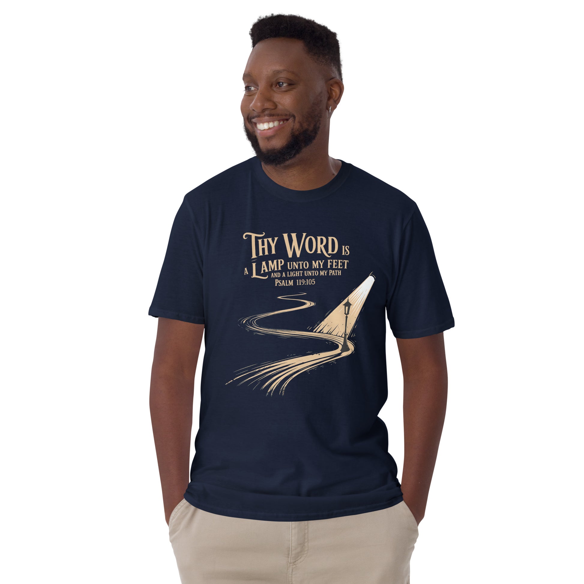 Thy Word is a Lamp unto my feet  Christian Bible Verse T-Shirt