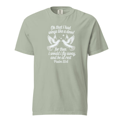 Wings Like a Dove  Christian Bible Verse T-Shirt