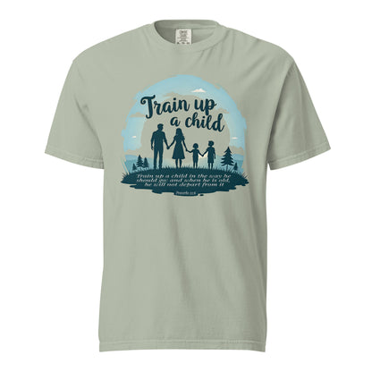 Train up a Child  Christian Bible Verse T-Shirt