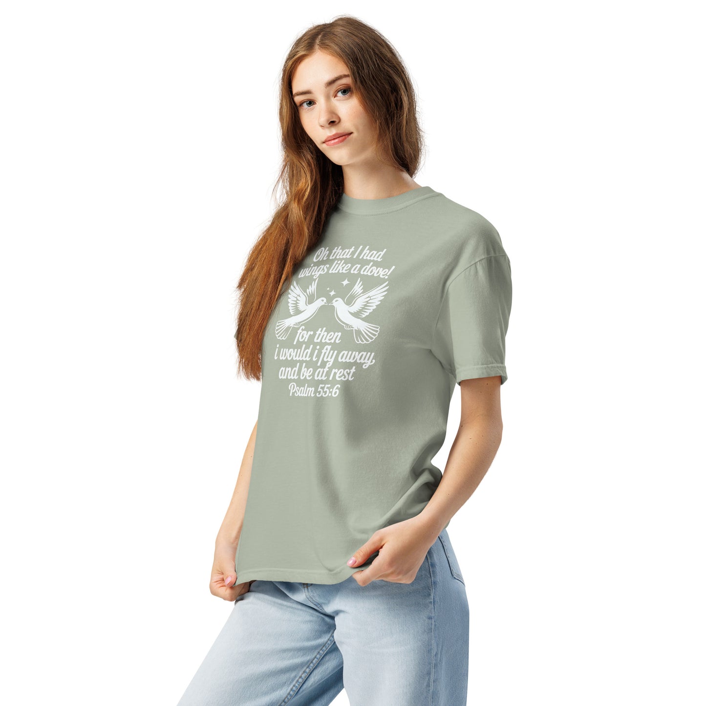 Wings Like a Dove  Christian Bible Verse T-Shirt