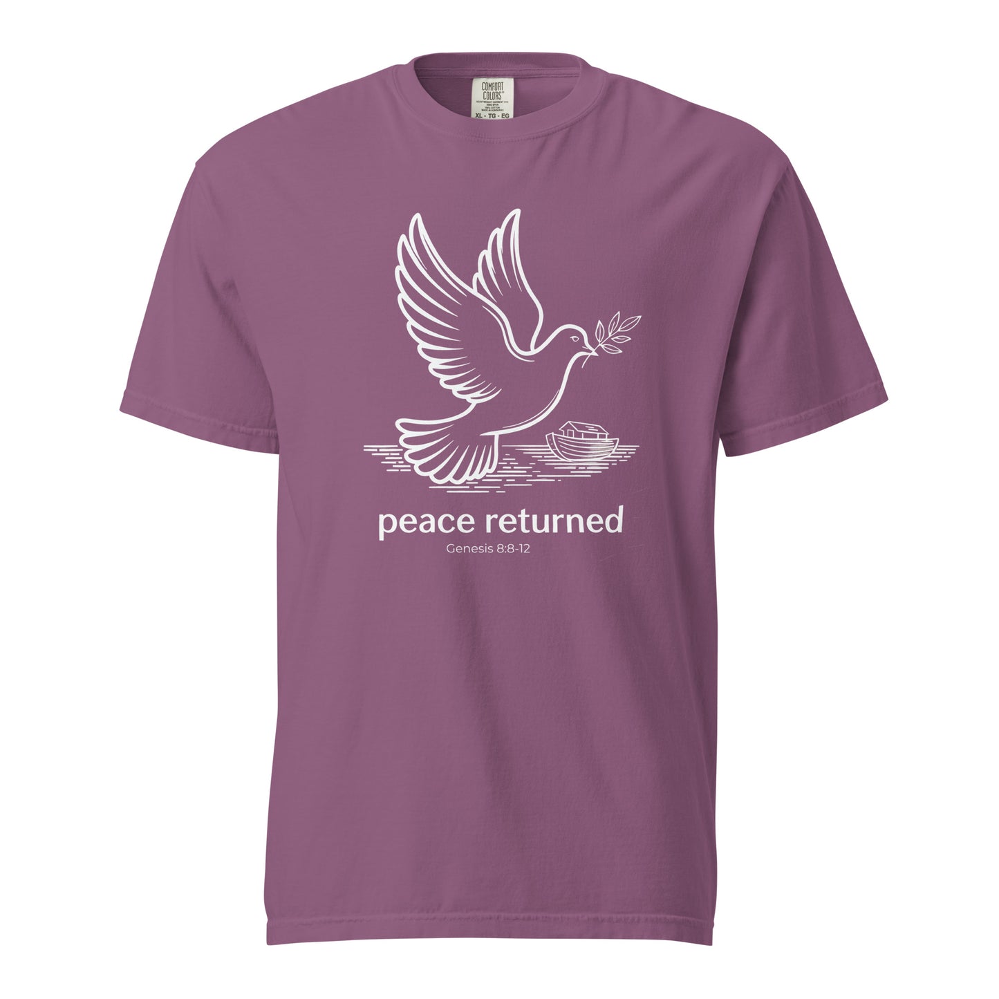 Peace Returned  Christian Bible Verse T-Shirt