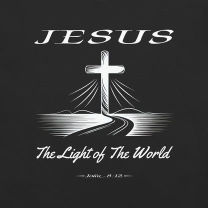 Jesus The Light of the World  Christian Bible Verse T-Shirt