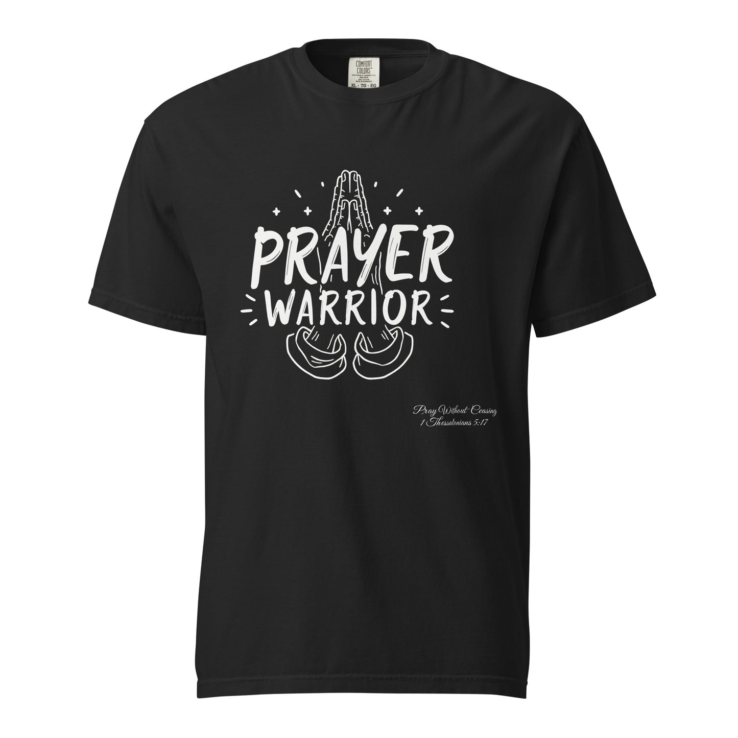 Prayer Warrior  Christian Bible Verse T-Shirt