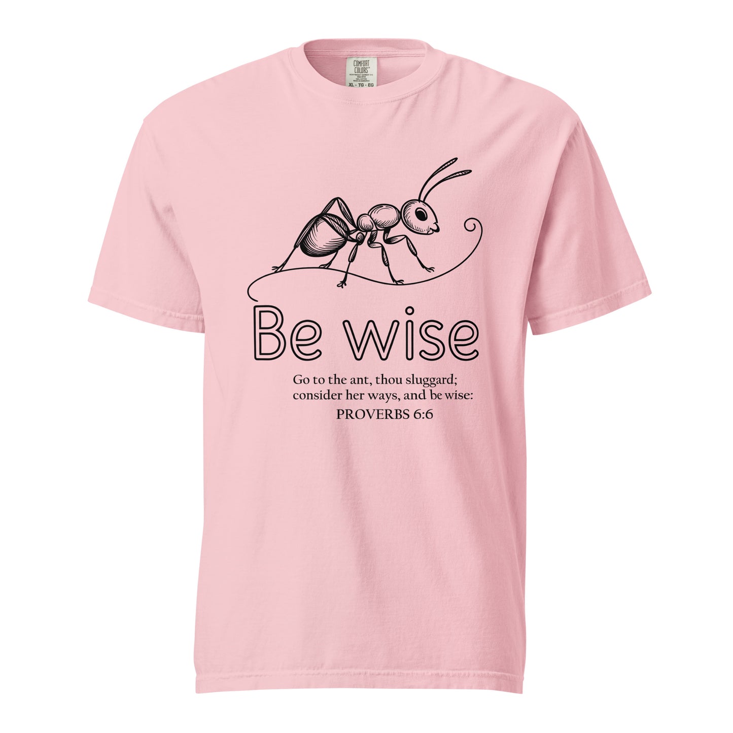 Be Wise  Christian Bible Verse T-Shirt