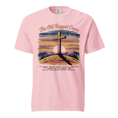 The Old Rugged Cross  Christian Bible Verse T-Shirt