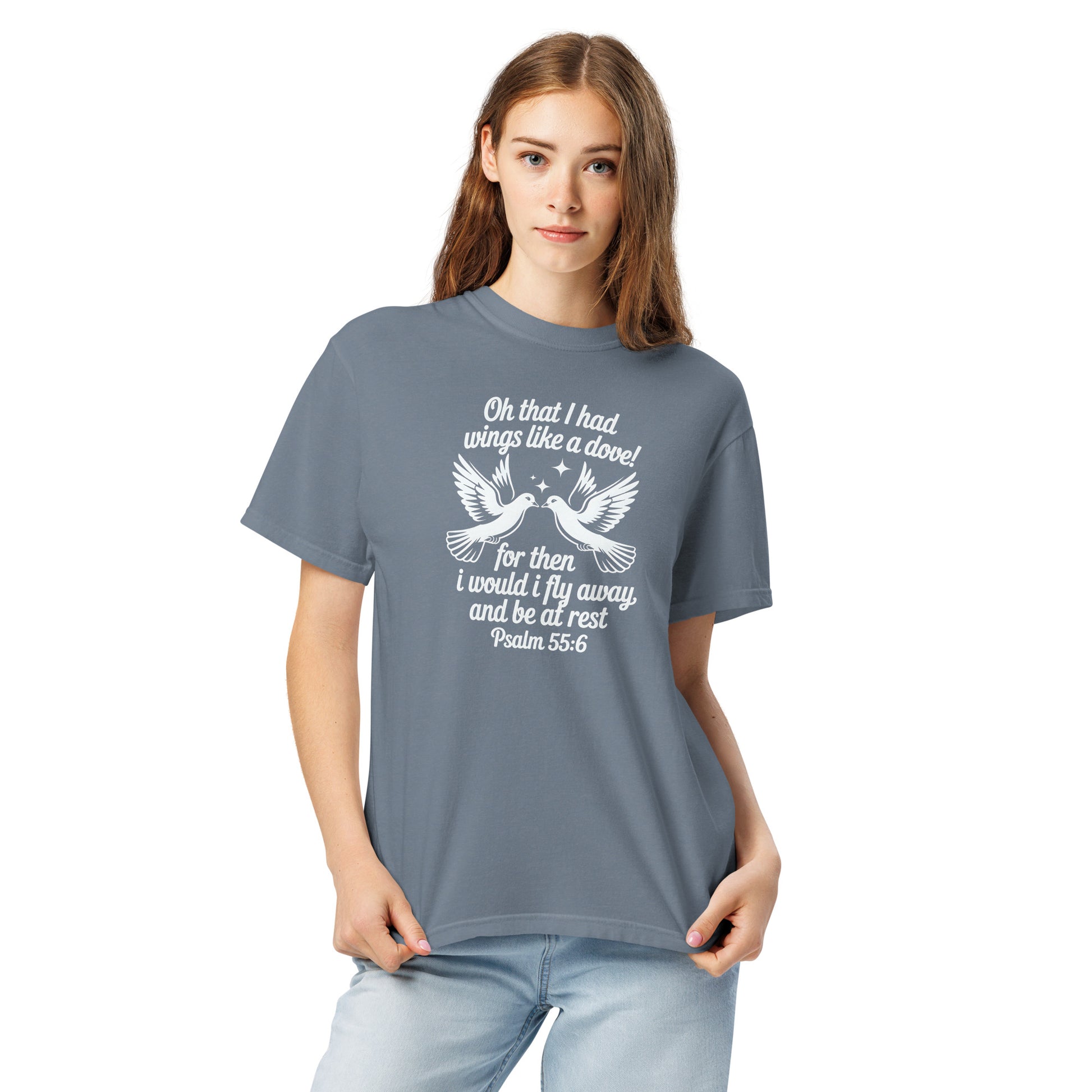 Wings Like a Dove  Christian Bible Verse T-Shirt