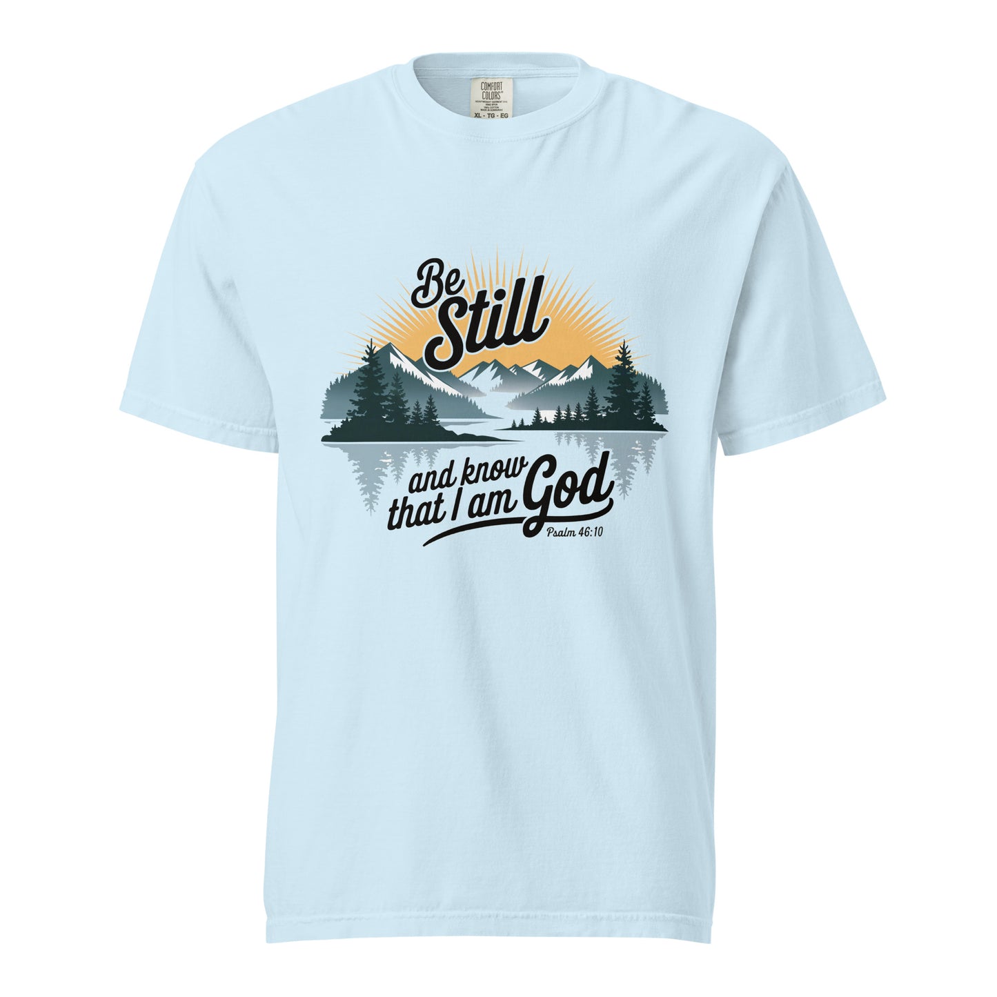 Be Still T-shirt  Christian Bible Verse T-Shirt