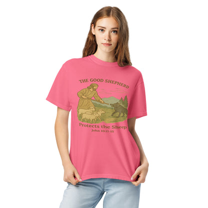 The Good Shepard  Christian Bible Verse T-Shirt