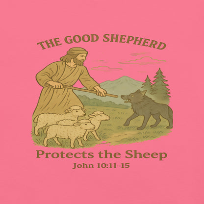 The Good Shepard  Christian Bible Verse T-Shirt