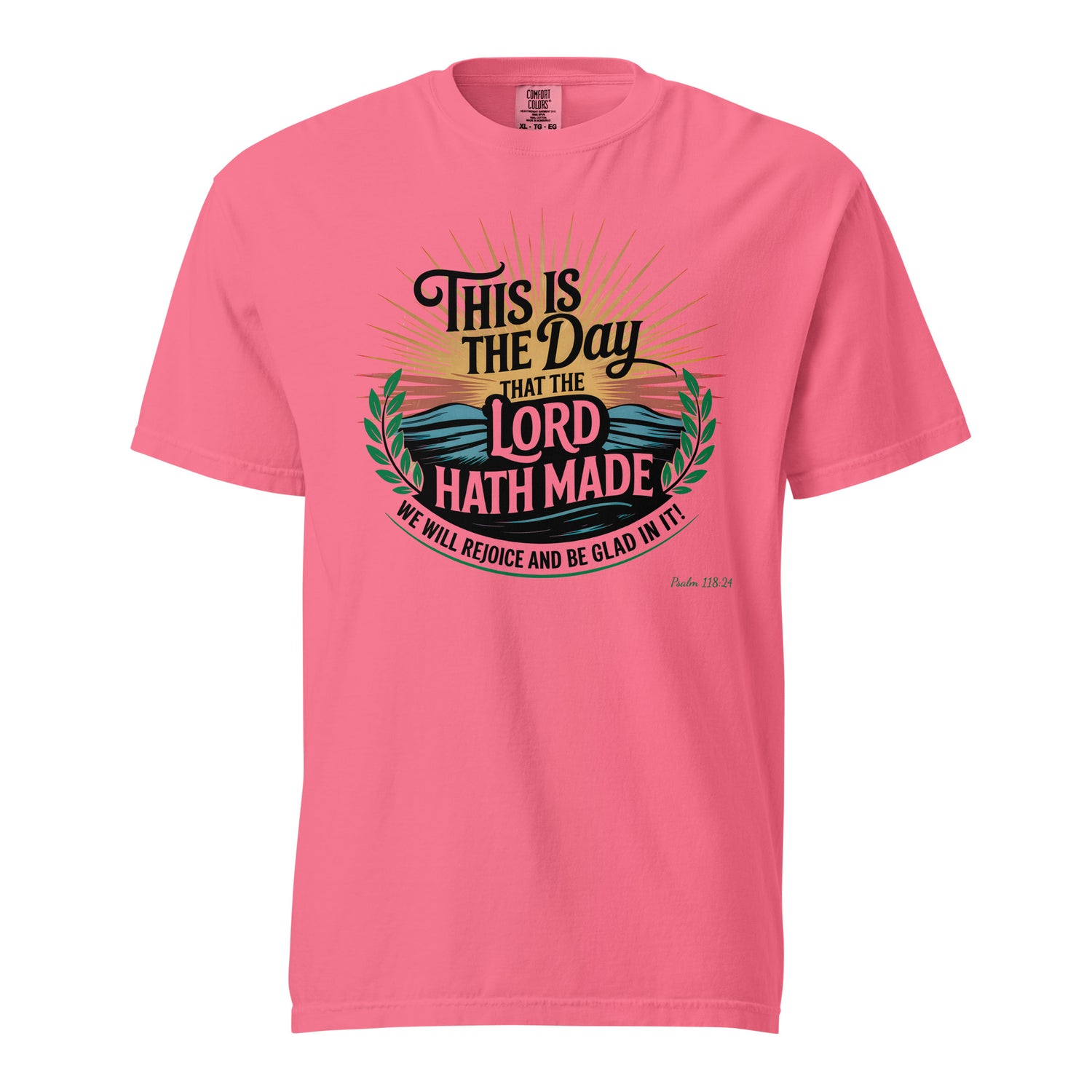 This is The Day  Christian Bible Verse T-Shirt