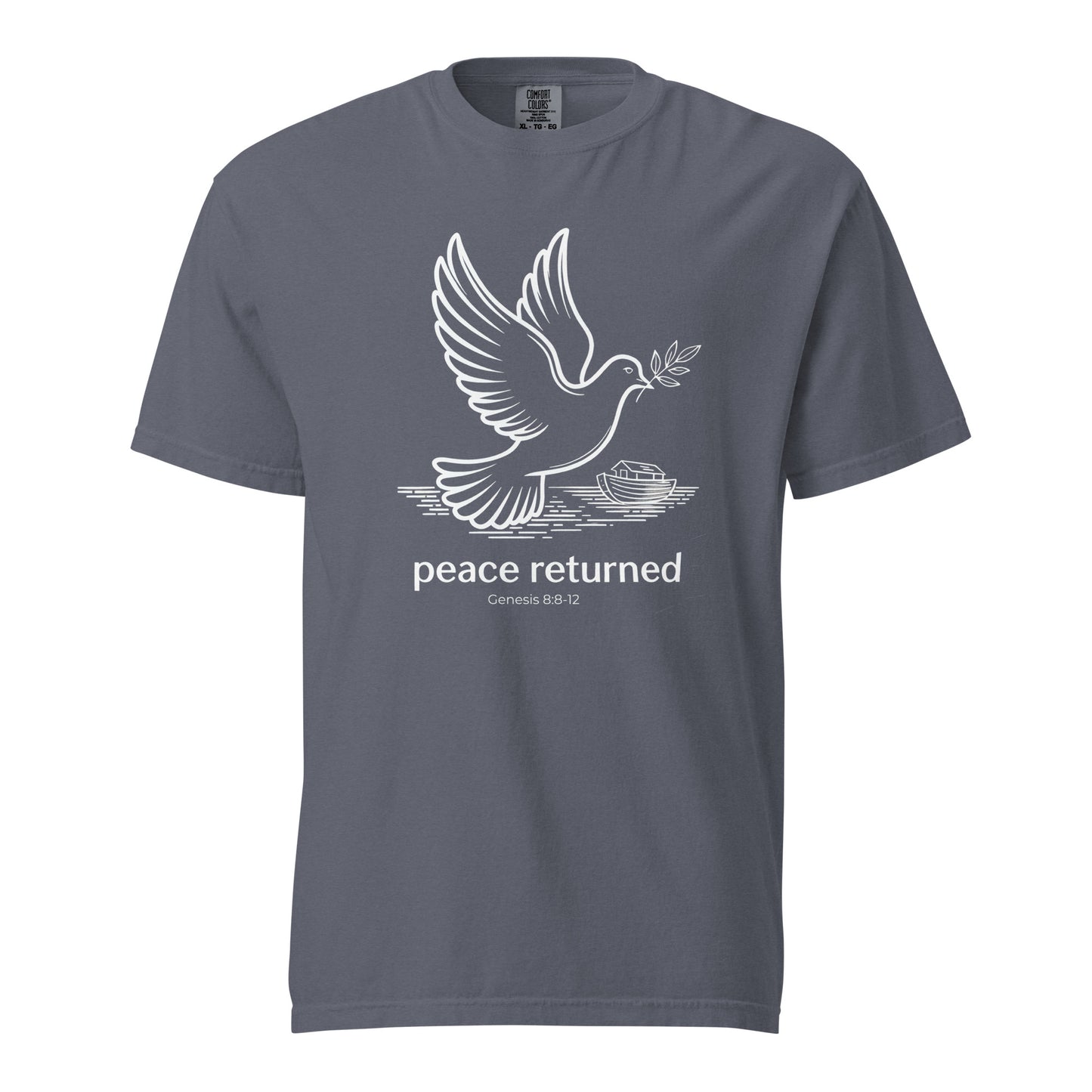 Peace Returned  Christian Bible Verse T-Shirt