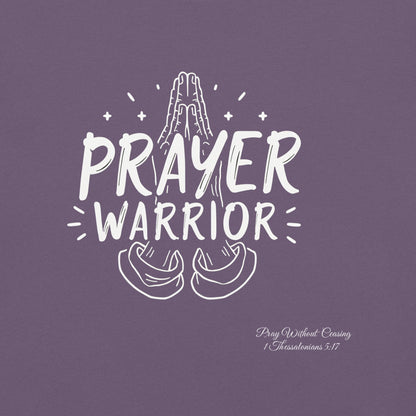 Prayer Warrior  Christian Bible Verse T-Shirt