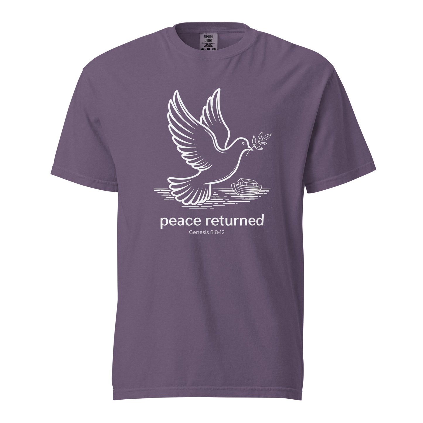 Peace Returned  Christian Bible Verse T-Shirt