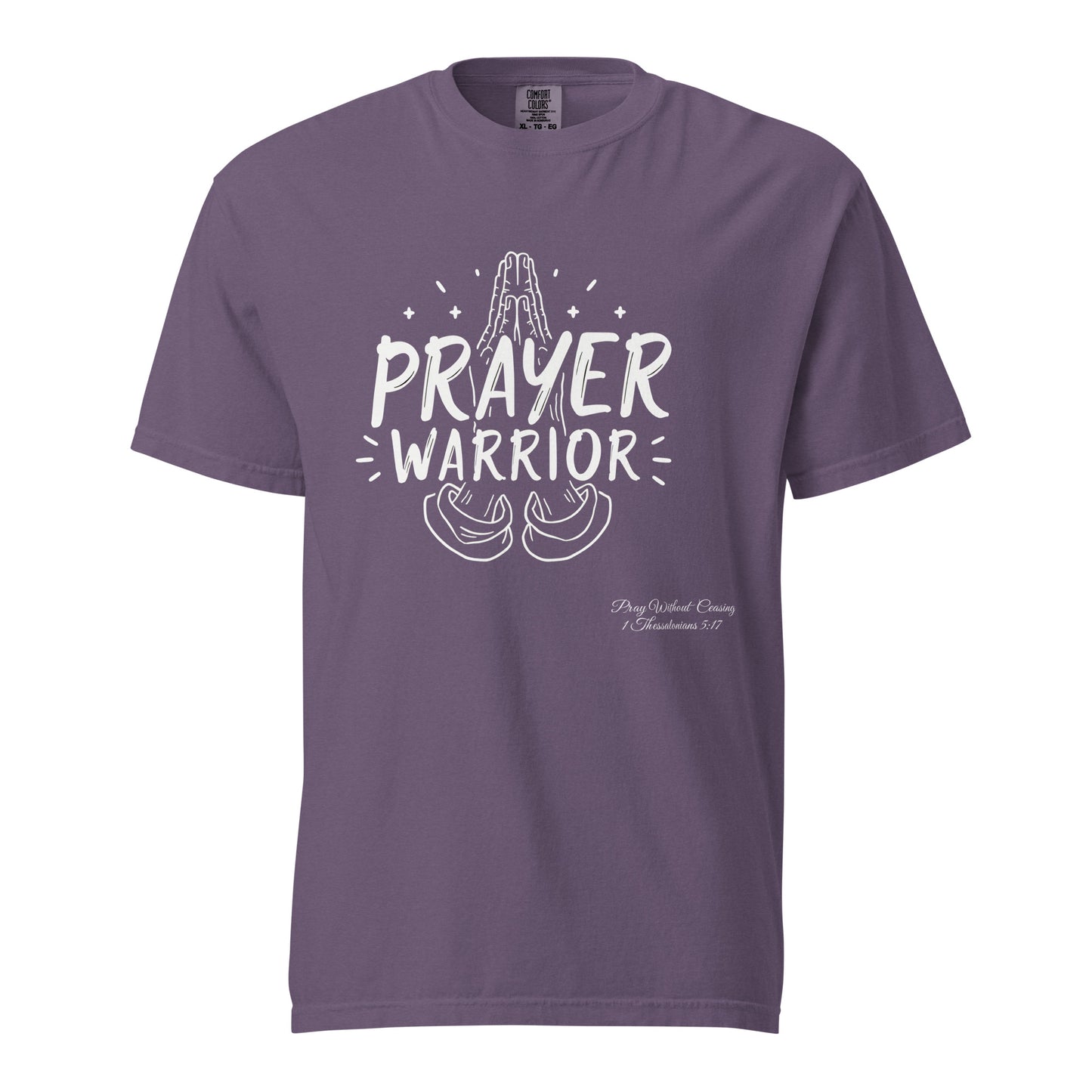 Prayer Warrior  Christian Bible Verse T-Shirt