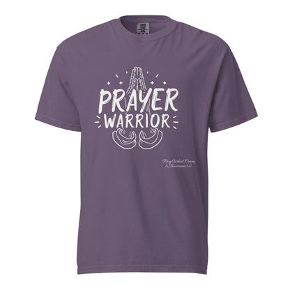 Prayer Warrior  Christian Bible Verse T-Shirt