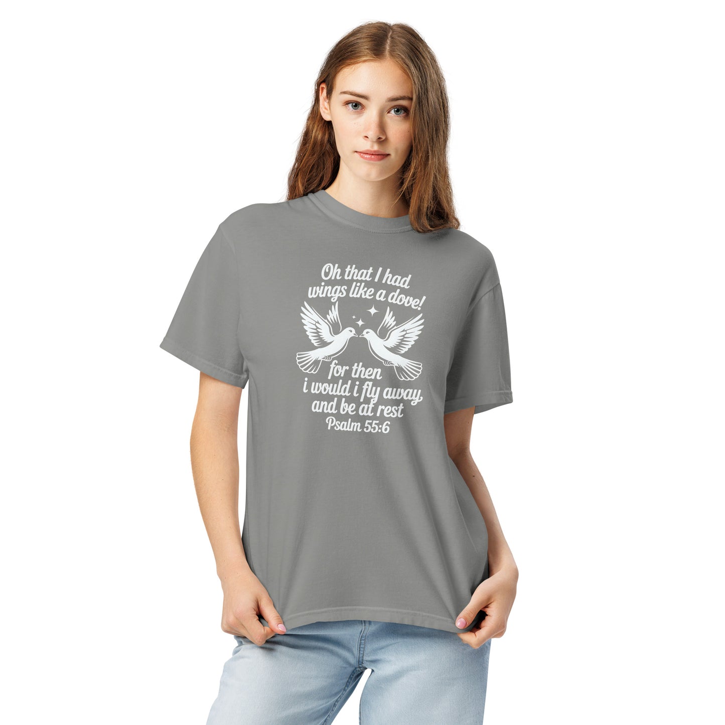 Wings Like a Dove  Christian Bible Verse T-Shirt
