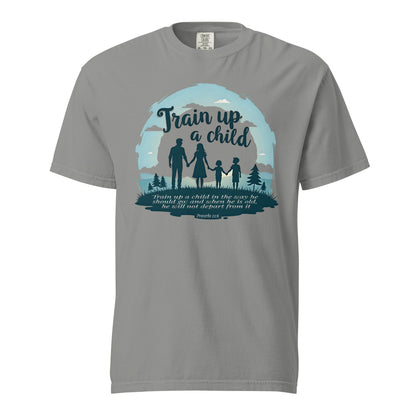 Train up a Child  Christian Bible Verse T-Shirt