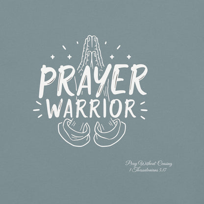 Prayer Warrior  Christian Bible Verse T-Shirt