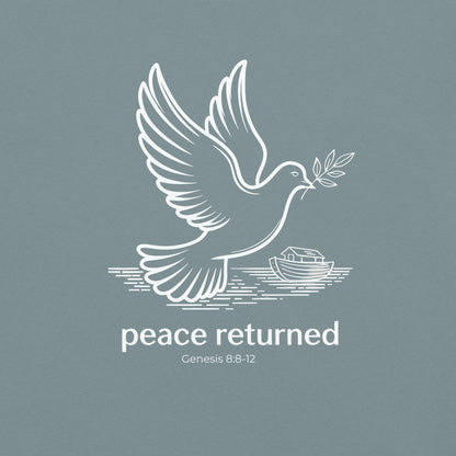 Peace Returned  Christian Bible Verse T-Shirt