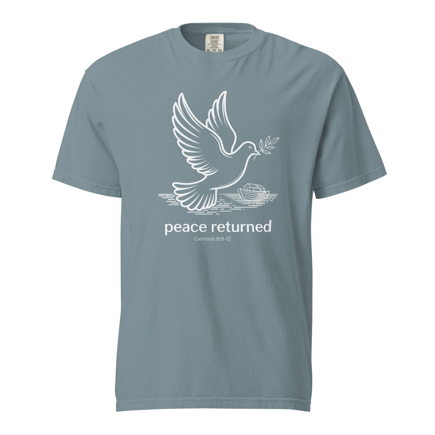 Peace Returned  Christian Bible Verse T-Shirt