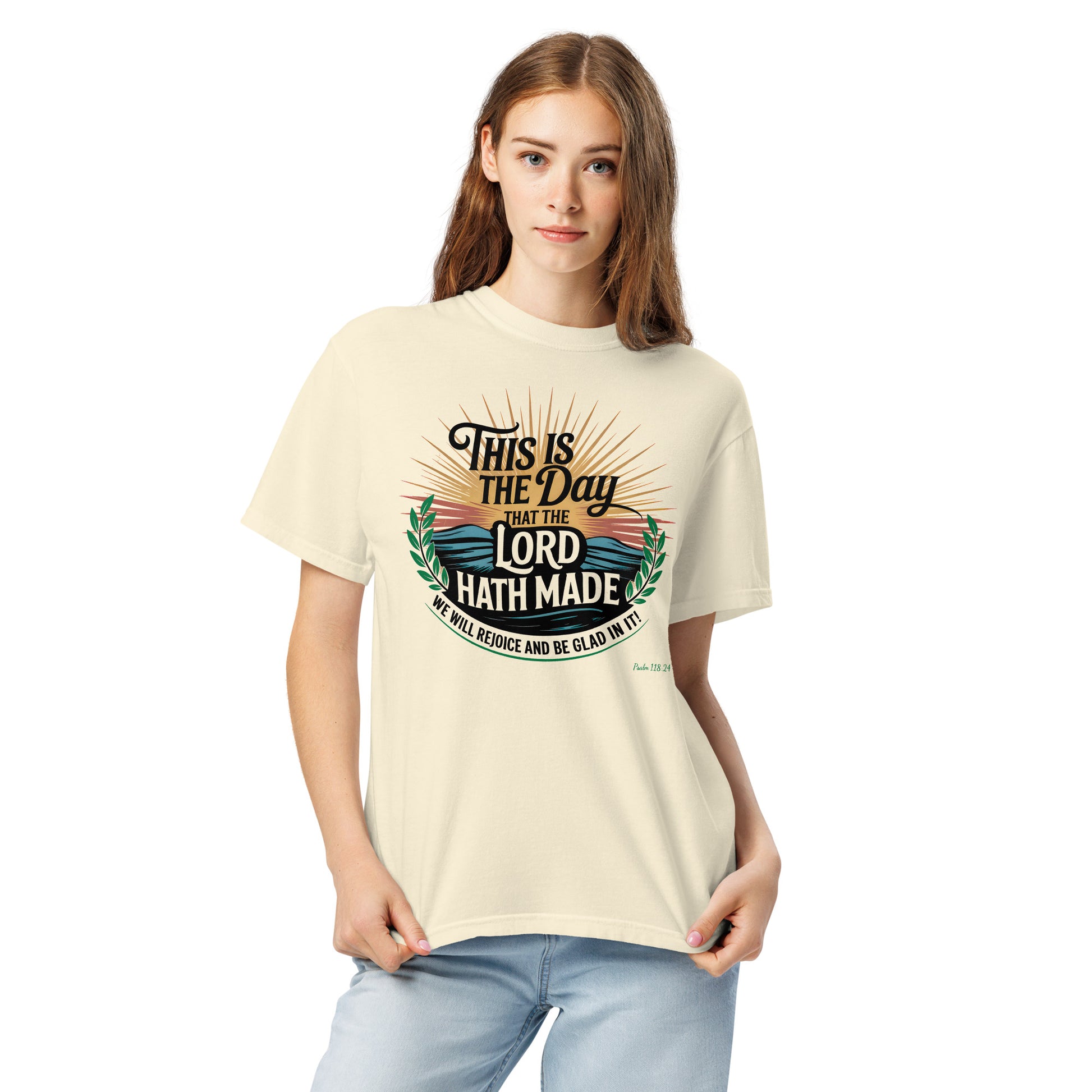 This is The Day  Christian Bible Verse T-Shirt