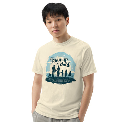 Train up a Child  Christian Bible Verse T-Shirt