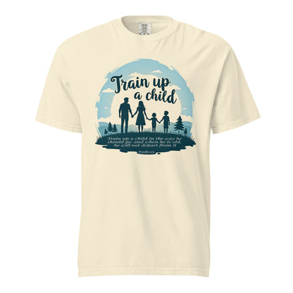 Train up a Child  Christian Bible Verse T-Shirt