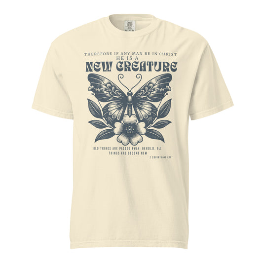 New Creature  Christian Bible Verse T-Shirt