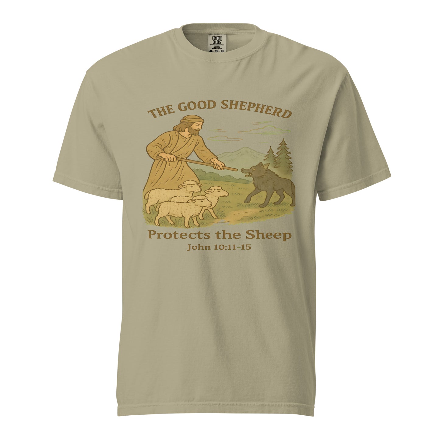 The Good Shepard  Christian Bible Verse T-Shirt