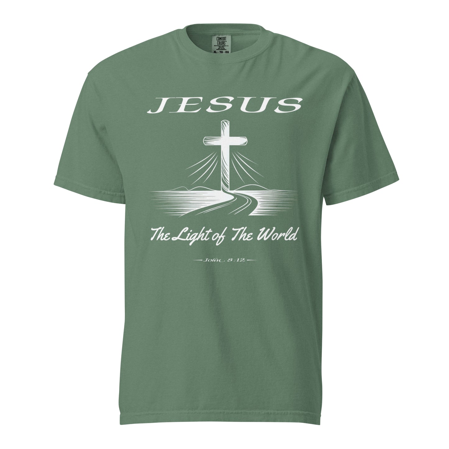 Jesus The Light of the World  Christian Bible Verse T-Shirt